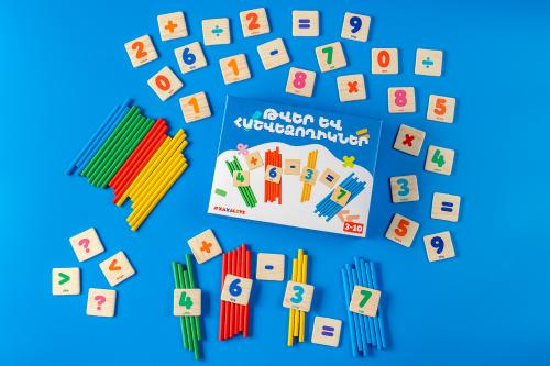 Цифры и Счетные Палочки