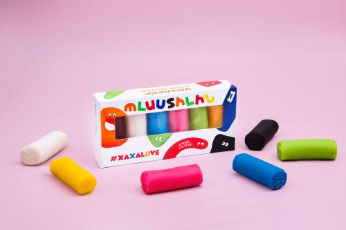 Plasticine 6 pcs 170g