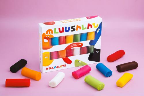 Plasticine 14 pcs 390g