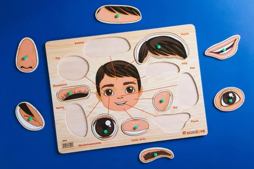 Познаем мир - Части лица