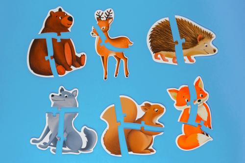 Мой первый пазл - Дикие Животные