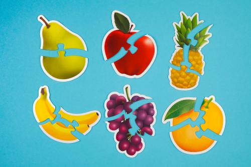 Իմ առաջին փազլը - Մրգեր