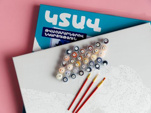 Canvas - Painting by numbers - "ART"