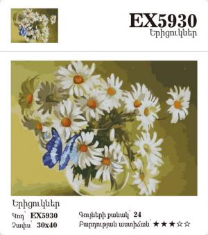 Canvas - Painting by numbers