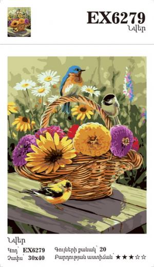 Canvas - Painting by numbers