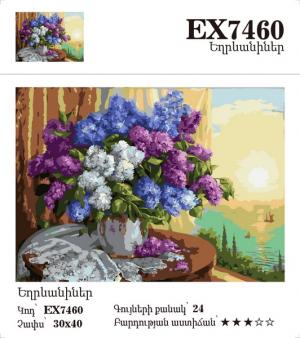 Canvas - Painting by numbers