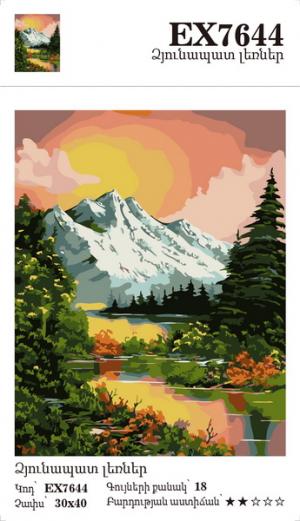 Canvas - Painting by numbers