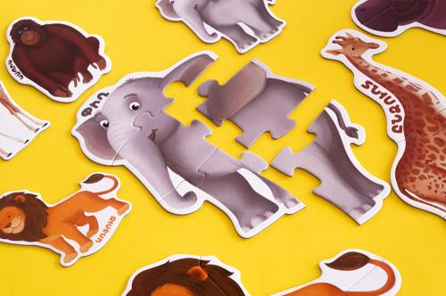 Мой первый пазл - Сафари