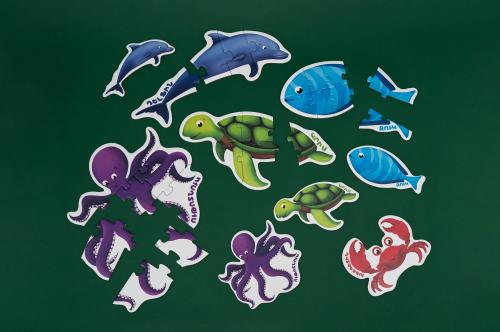 Իմ առաջին փազլը - Ծովային կենդանիներ