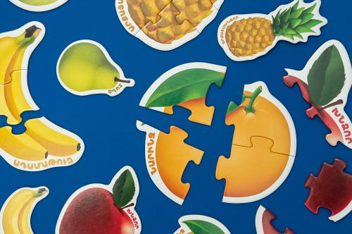 Իմ առաջին փազլը - Մրգեր