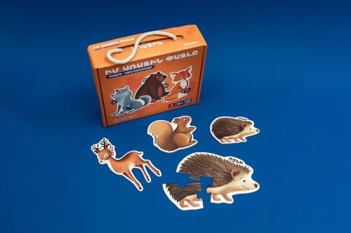 Мой первый пазл - Животные и их детеныши